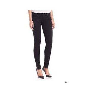 PAIGE Verdugo Ankle Mid Rise Ultra Skinny Jeans, Size 28, Black, NWT!